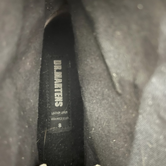 DR MARTENS SNAKESKIN LEATHER BOOTS, SIZE 8 (Women's 10, Men's 9) EUC - Picture 6 of 7